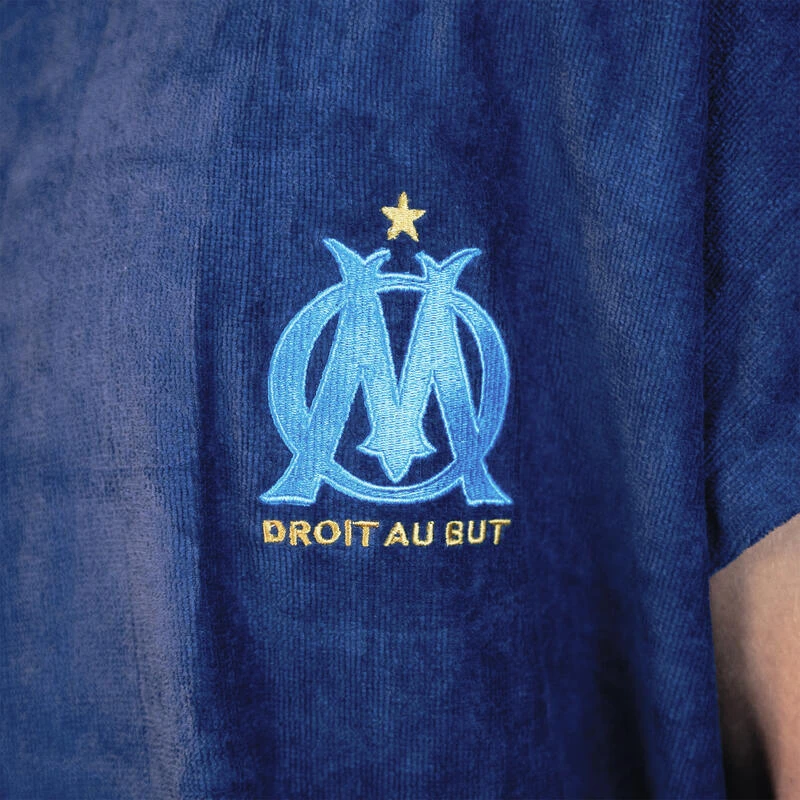Poncho De Bain Adulte 100% Coton Football Marseille - Logo 5 Poncho De Bain Adulte 100% Coton Football Marseille - Logo – Image 3