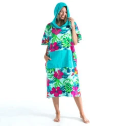 PONCHO SURF 500 ADULTE Print Bora -Magasin De Surf poncho surf 500 adulte print bora 6