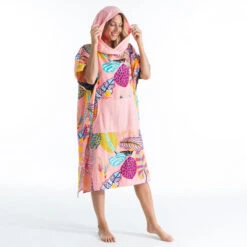 PONCHO SURF 500 ADULTE Print Cala 14 PONCHO SURF 500 ADULTE Print Cala -Magasin De Surf poncho surf 500 adulte print cala 2