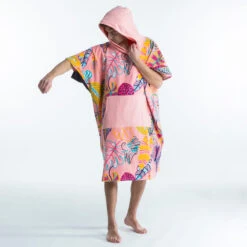 PONCHO SURF 500 ADULTE Print Cala 17 PONCHO SURF 500 ADULTE Print Cala -Magasin De Surf poncho surf 500 adulte print cala 5