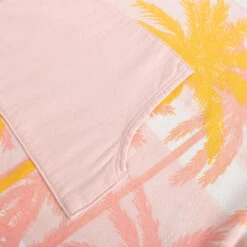 PONCHO SURF 500 ADULTE Print Sunny -Magasin De Surf poncho surf 500 adulte print sunny 3