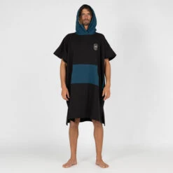 Poncho Surf Adulte - 500 Noir 13 Poncho Surf Adulte - 500 Noir -Magasin De Surf poncho surf adulte 500 noir 2