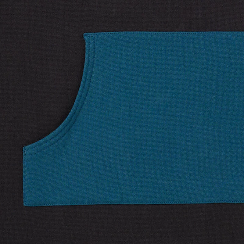 Poncho Surf Adulte - 500 Noir 9 Poncho Surf Adulte - 500 Noir – Image 7