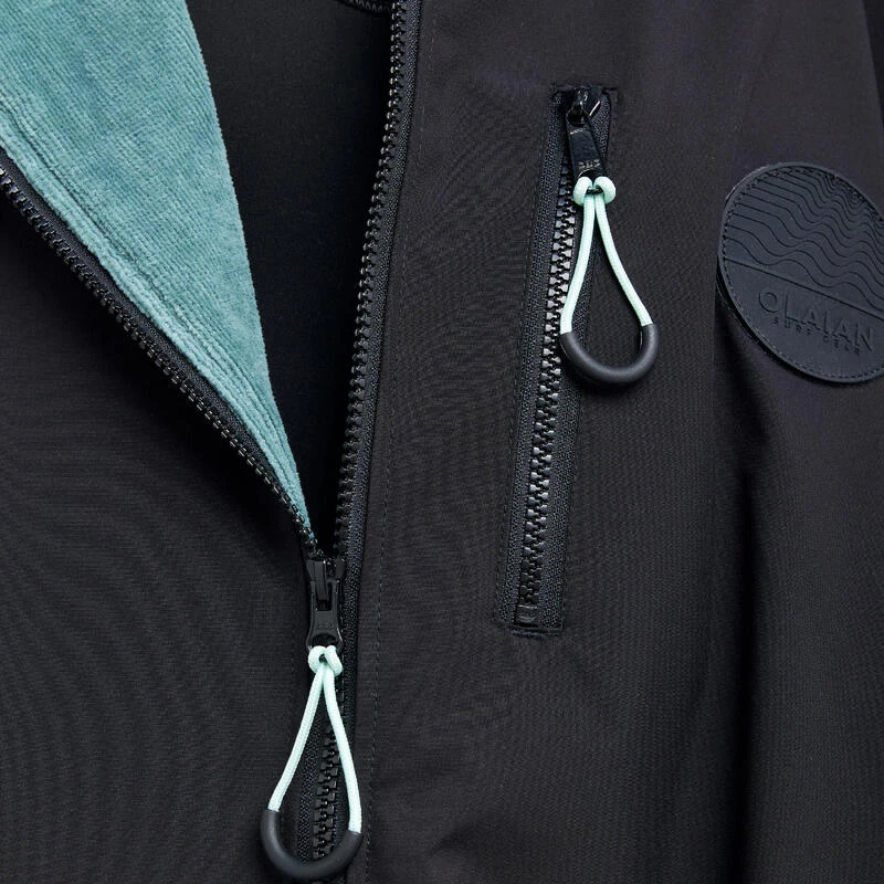 Poncho Surf Adulte - 950 Noir 8 Poncho Surf Adulte - 950 Noir – Image 6