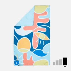 Serviette De Bain Microfibre Imprimé Taille XL 110 X 175 Cm