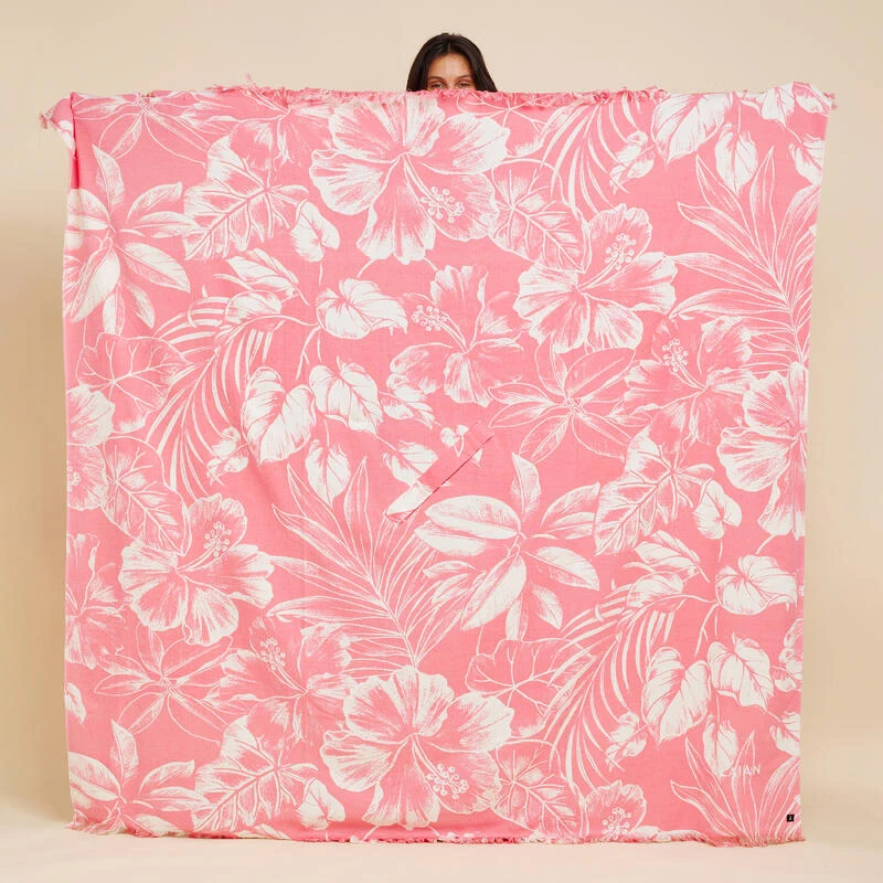 SERVIETTE PONCHO XXL Hawaian 190x190 Cm 6 SERVIETTE PONCHO XXL Hawaian 190x190 Cm – Image 4