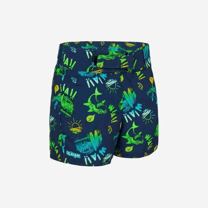 SHORT DE BAIN GARCON BLEU MARINE 3 SHORT DE BAIN GARCON BLEU MARINE