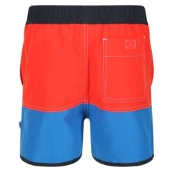 Regatta Short De Bain SERGIO Enfant (Rouge Vif / Bleu Vif) -Magasin De Surf short de bain sergio enfant rouge vif bleu vif 1