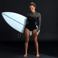 Shorty Culotte Manches Longues Front Zip LEO -Magasin De Surf shorty culotte manches longues front zip leo 9