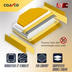 Stand Up Paddle Gonflable All-Round Argo Dropstitch TTS 335x84x15cm 11'x33"x6" -Magasin De Surf stand up paddle gonflable all round argo dropstitch tts 335x84x15cm 11x33x6 3