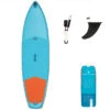 STAND UP PADDLE GONFLABLE DÉBUTANT 9 PIEDS BLEU ET ORANGE -Magasin De Surf stand up paddle gonflable debutant 9 pieds bleu et orange