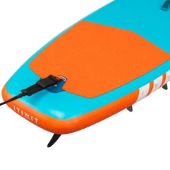 STAND UP PADDLE GONFLABLE DÉBUTANT 9 PIEDS BLEU ET ORANGE -Magasin De Surf stand up paddle gonflable debutant 9 pieds bleu et orange 8