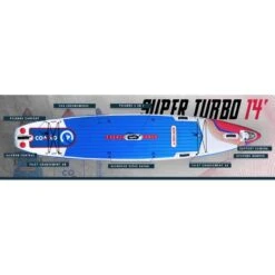 Stand Up Paddle Gonflable Race Super Turbo Dropstitch TTS 427x71x15cm 14'x28x6" -Magasin De Surf stand up paddle gonflable race super turbo dropstitch tts 427x71x15cm 14x28x6 3