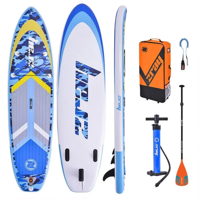 Zray SUP Gonflable Camo 10'8" Dropstitch 325x84x15 Cm (10'8x33"x6") - Option Kayak 3 Zray SUP Gonflable Camo 10'8" Dropstitch 325x84x15 Cm (10'8x33"x6") - Option Kayak