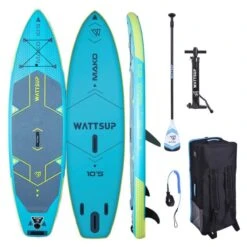 SUP Gonflable Mako 10'5 - 318x81x15 Cm (10'5x32x6") - DropStitch - MAX 115 Kg