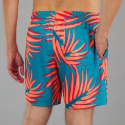 Surf Boardshort Standard 100 BIGPALM BLUE 13 Surf Boardshort Standard 100 BIGPALM BLUE -Magasin De Surf surf boardshort standard 100 bigpalm blue 4