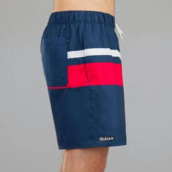 Surf Boardshort Standard 100POPSTRP BLUE 11 Surf Boardshort Standard 100POPSTRP BLUE -Magasin De Surf surf boardshort standard 100popstrp blue 2