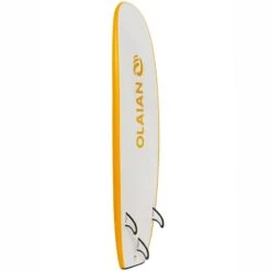 SURF MOUSSE 100 6'8" Livrée Avec Un Leash Et 3 Ailerons . -Magasin De Surf surf mousse 100 68 livree avec un leash et 3 ailerons 3