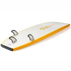 SURF MOUSSE 100 6'8" Livrée Avec Un Leash Et 3 Ailerons . -Magasin De Surf surf mousse 100 68 livree avec un leash et 3 ailerons 5