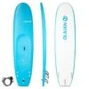 SURF MOUSSE 100 8'2" Livrée Avec Un Leash Et 3 Ailerons. 1 SURF MOUSSE 100 8'2" Livrée Avec Un Leash Et 3 Ailerons. -Magasin De Surf surf mousse 100 82 livree avec un leash et 3 ailerons
