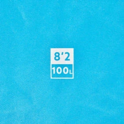 SURF MOUSSE 100 8'2" Livrée Avec Un Leash Et 3 Ailerons. -Magasin De Surf surf mousse 100 82 livree avec un leash et 3 ailerons 6