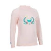 T-shirt Anti UV Bébé Manches Longues Rose