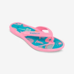 Tongs De Piscine Enfants - Tonga 500 Print - Playa Rose -Magasin De Surf tongs de piscine enfants tonga 500 print playa rose 3