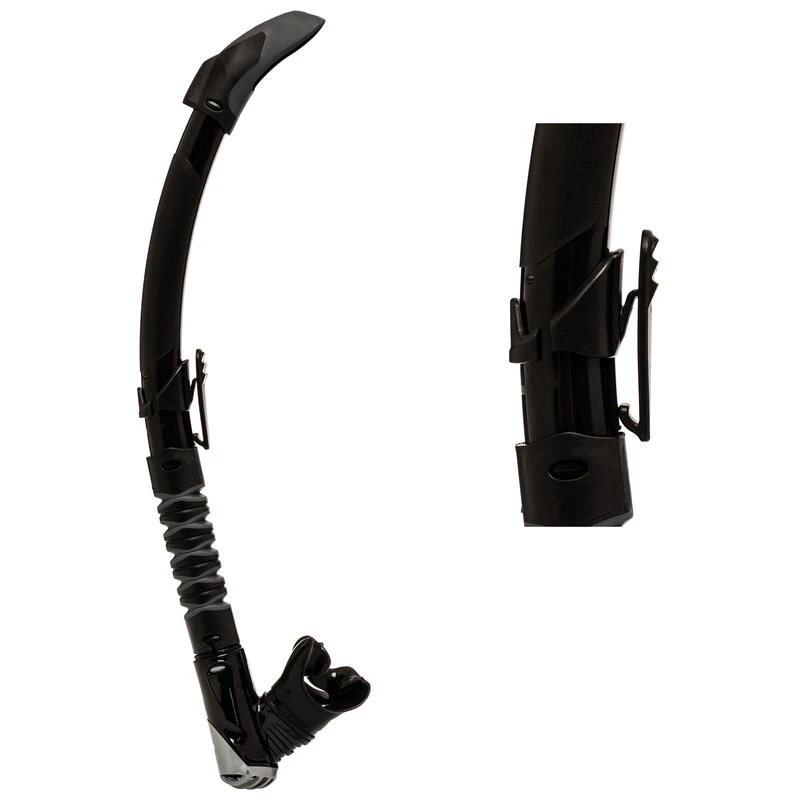 Tuba Aqualung Zephyr Flex Adulte Noir De Snorkeling Et Plongée Bouteille 4 Tuba Aqualung Zephyr Flex Adulte Noir De Snorkeling Et Plongée Bouteille – Image 2