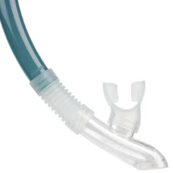 Tuba Plongée Sec Avec Soupape Système Drytop - 100 Dry Top Bleu Gris -Magasin De Surf tuba plongee sec avec soupape systeme drytop 100 dry top bleu gris 3