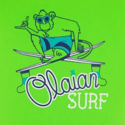 Water Tee Shirt Anti UV Surf Enfant Vert Imprimé -Magasin De Surf water tee shirt anti uv surf enfant vert imprime 2