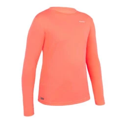Water Tee Shirt Anti UV Surf Manches Longues Junior Corail -Magasin De Surf water tee shirt anti uv surf manches longues junior corail 5